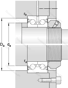 Подшипник BEAS 015045 C-2RSL