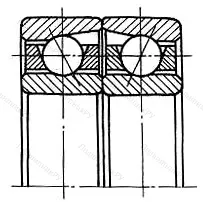 Подшипник  366202 размер 15x35x22 от производителя  ГПЗ-9