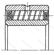 Модификация подшипника 5826К размер 130x230x110 от производителя  ГПЗ-9