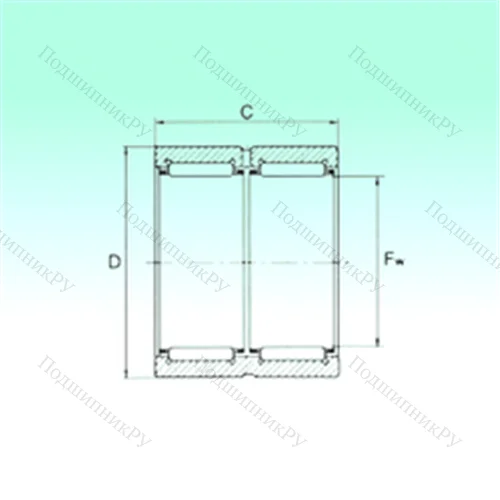 Подшипник игольчатый радиальный RNA 6917 ZW
