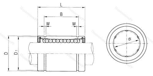 Подшипник LM 40 UU в Оренбурге