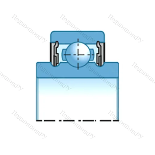Подшипник шариковый радиальный 527811