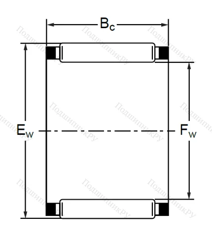 Подшипник K 25x29x13 (KT) в Оренбурге