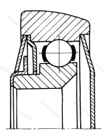 Модификация подшипника 260703 размер 17x62x20/24 от производителя  ГПЗ-1