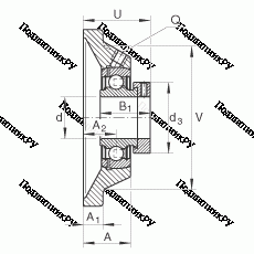Подшипник PCJ 40-N в Оренбурге